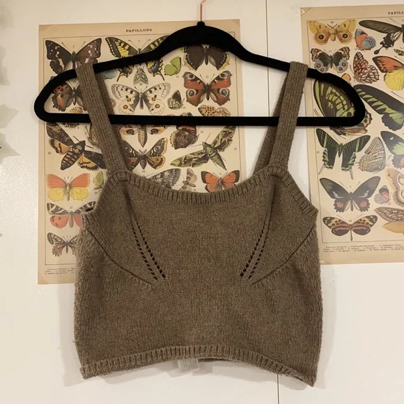 Zara Brown 2-Piece Cardigan Set - Picture 2 of 4